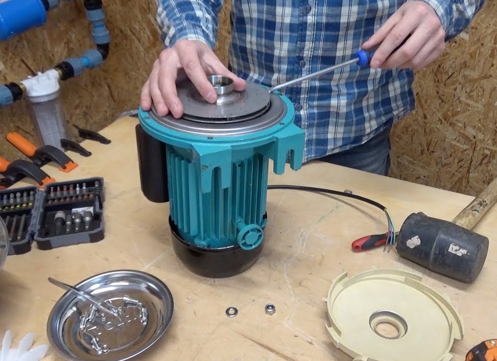 Ремонт насосной станции своими руками